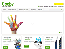 Tablet Screenshot of cooby.de
